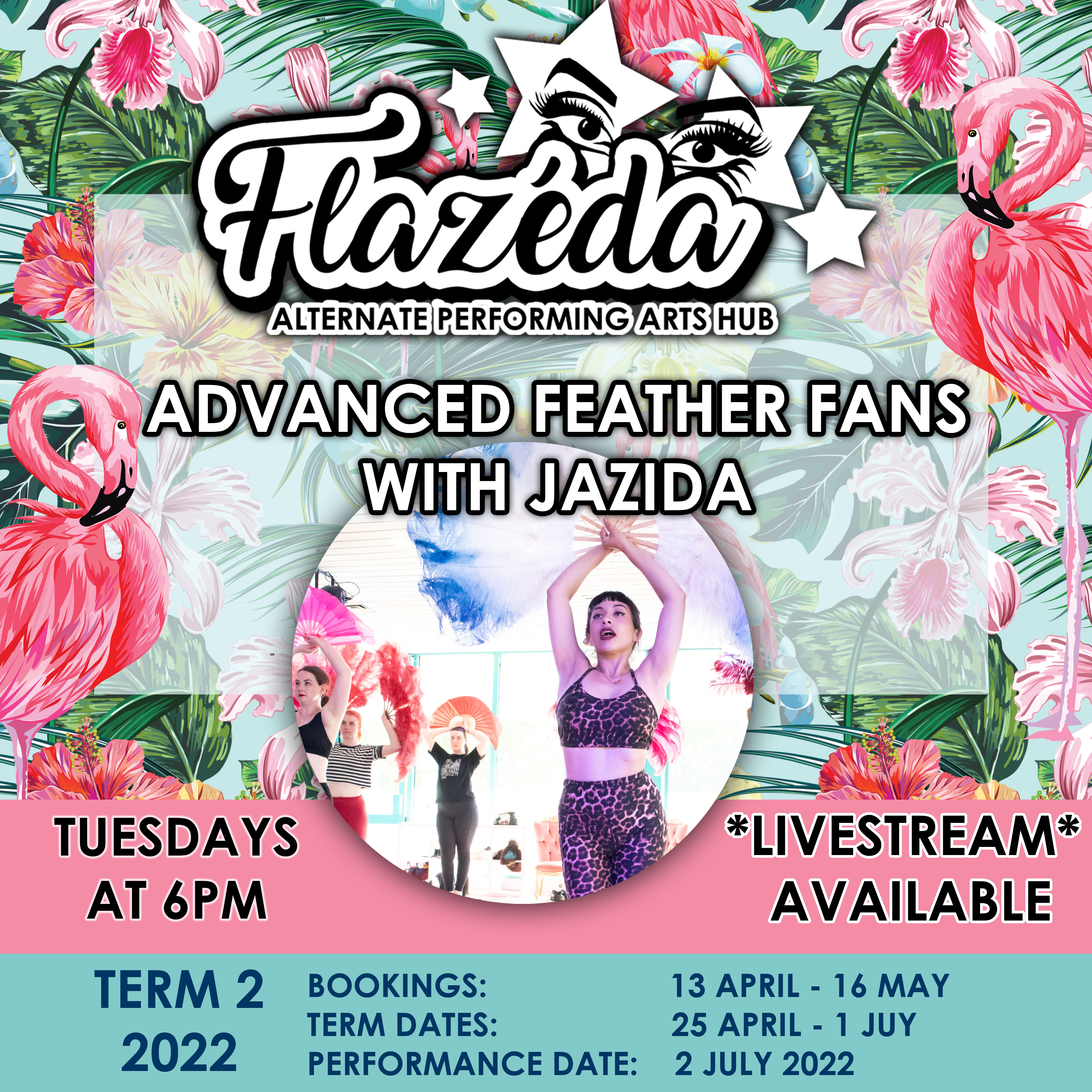 Advanced Feather Fans with Jazida